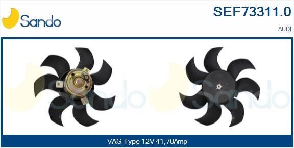 Sando SEF73311.0 Hub, engine cooling fan wheel SEF733110: Buy near me in Poland at 2407.PL - Good price!