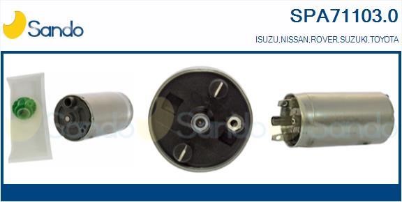 Sando SPA71103.0 Fuel pump SPA711030: Buy near me in Poland at 2407.PL - Good price!