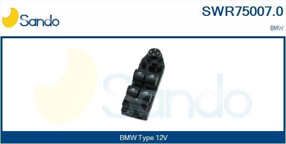 Sando SWR75007.0 Power window button SWR750070: Buy near me at 2407.PL in Poland at an Affordable price!