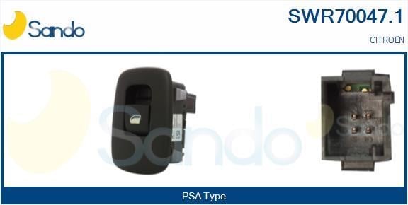 Sando SWR70047.1 Power window button SWR700471: Buy near me in Poland at 2407.PL - Good price!