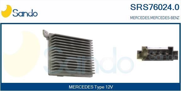 Sando SRS76024.0 Resistor, interior blower SRS760240: Buy near me in Poland at 2407.PL - Good price!