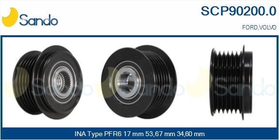 Sando SCP90200.0 Belt pulley generator SCP902000: Buy near me in Poland at 2407.PL - Good price!