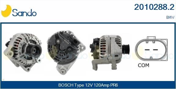 Sando 2010288.2 Alternator 20102882: Buy near me at 2407.PL in Poland at an Affordable price!