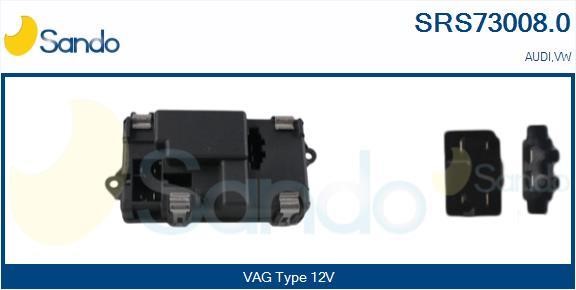 Sando SRS73008.0 Resistor, interior blower SRS730080: Buy near me in Poland at 2407.PL - Good price!