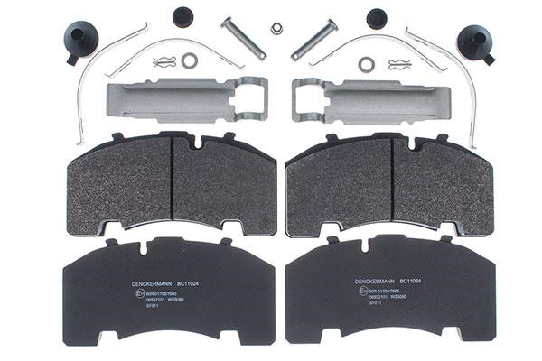 Denckermann BC11024 Brake Pad Set, disc brake BC11024: Buy near me in Poland at 2407.PL - Good price!