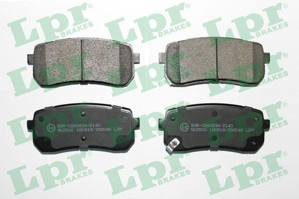 LPR 05P2046 Brake Pad Set, disc brake 05P2046: Buy near me in Poland at 2407.PL - Good price!