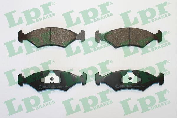 LPR 05P1696 Brake Pad Set, disc brake 05P1696: Buy near me in Poland at 2407.PL - Good price!