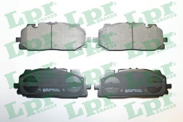 LPR 05P2102 Brake Pad Set, disc brake 05P2102: Buy near me in Poland at 2407.PL - Good price!
