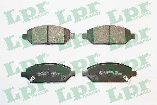 LPR 05P2050 Brake Pad Set, disc brake 05P2050: Buy near me in Poland at 2407.PL - Good price!