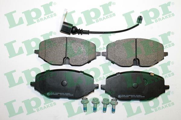 LPR 05P2184A Brake Pad Set, disc brake 05P2184A: Buy near me in Poland at 2407.PL - Good price!