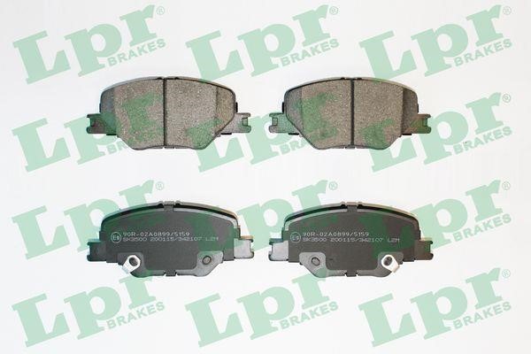 LPR 05P2107 Brake Pad Set, disc brake 05P2107: Buy near me in Poland at 2407.PL - Good price!