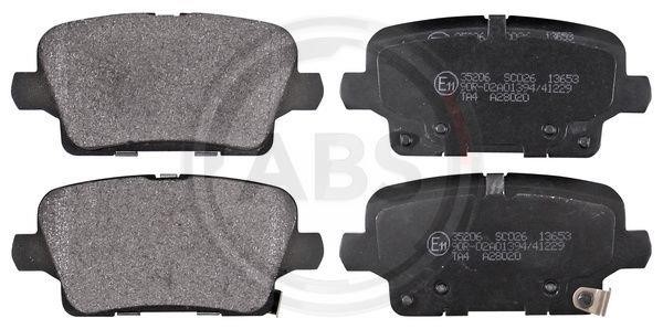 ABS 35206 Brake Pad Set, disc brake 35206: Buy near me in Poland at 2407.PL - Good price!