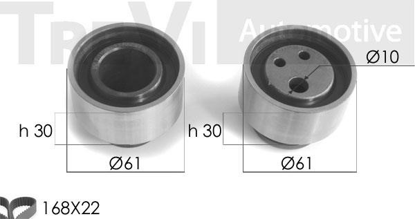 Trevi automotive KD1062 Zestaw paska rozrządu KD1062: Dobra cena w Polsce na 2407.PL - Kup Teraz!