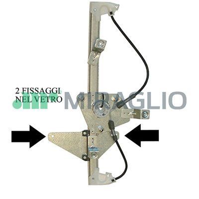 Miraglio 30/1698 Window Regulator 301698: Buy near me at 2407.PL in Poland at an Affordable price!