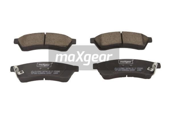 Maxgear 192908 Brake Pad Set, disc brake 192908: Buy near me in Poland at 2407.PL - Good price!