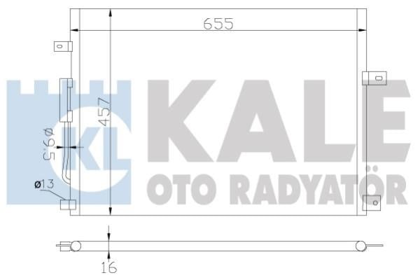 Kale Oto Radiator 385700 Радіатор кондиціонера (Конденсатор) 385700: Приваблива ціна - Купити у Польщі на 2407.PL!