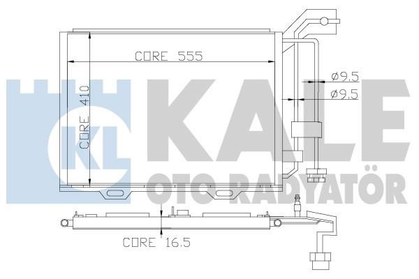 Kale Oto Radiator 393000 Cooler Module 393000: Buy near me in Poland at 2407.PL - Good price!