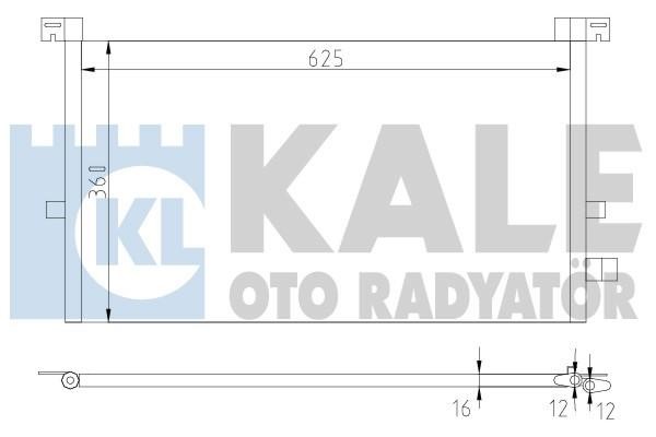 Kale Oto Radiator 378700 Cooler Module 378700: Buy near me in Poland at 2407.PL - Good price!