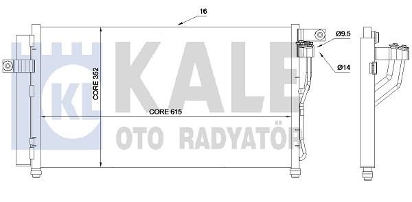 Kale Oto Radiator 386300 Cooler Module 386300: Buy near me in Poland at 2407.PL - Good price!