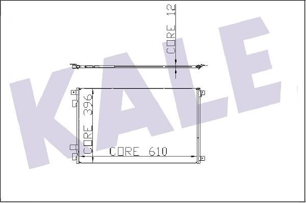 Kale Oto Radiator 129600 Радиатор кондиционера (Конденсатор) 129600: Отличная цена - Купить в Польше на 2407.PL!