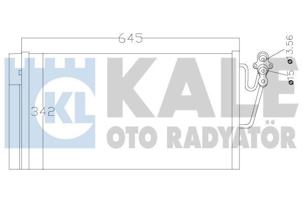 Kale Oto Radiator 384900 Радіатор кондиціонера (Конденсатор) 384900: Приваблива ціна - Купити у Польщі на 2407.PL!