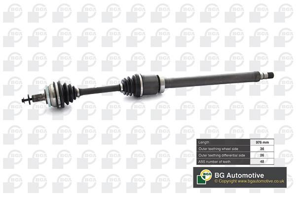 BGA DS9707RA Drive shaft DS9707RA: Buy near me in Poland at 2407.PL - Good price!
