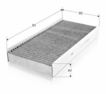 Tecneco CK8831-C Filtr kabinowy z węglem aktywnym CK8831C: Dobra cena w Polsce na 2407.PL - Kup Teraz!