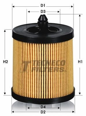 Tecneco OL0115-E Масляный фильтр OL0115E: Отличная цена - Купить в Польше на 2407.PL!