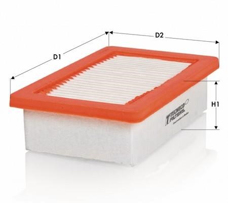 Tecneco AR10416PM-HE Air filter AR10416PMHE: Buy near me in Poland at 2407.PL - Good price!