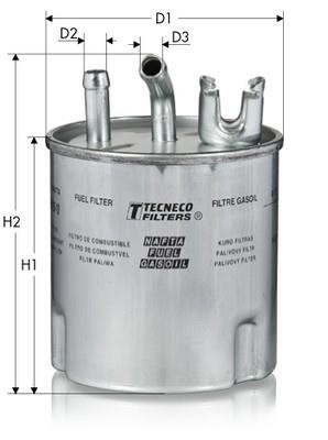 Tecneco GS939/15 Топливный фильтр GS93915: Отличная цена - Купить в Польше на 2407.PL!