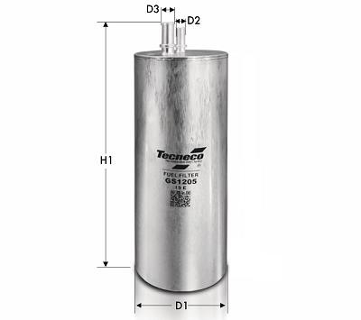 Tecneco GS1205 Fuel filter GS1205: Buy near me at 2407.PL in Poland at an Affordable price!