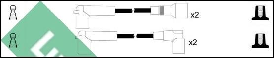 Lucas Electrical LUC7245 Провода высоковольтные, комплект LUC7245: Отличная цена - Купить в Польше на 2407.PL!