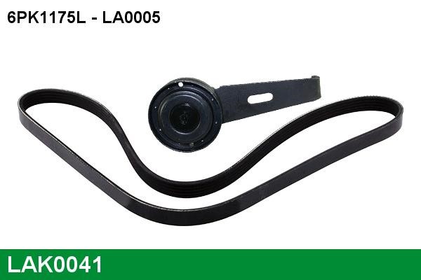 Lucas Electrical LAK0041 Ремень поликлиновый, комплект LAK0041: Отличная цена - Купить в Польше на 2407.PL!