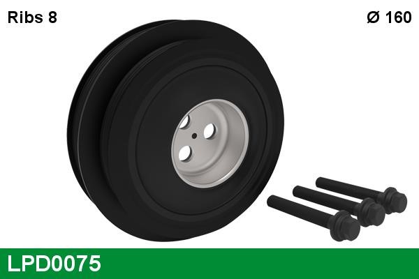 Lucas Electrical LPD0075 Belt Pulley, crankshaft LPD0075: Buy near me in Poland at 2407.PL - Good price!