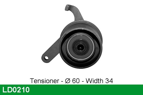 Lucas diesel LD0210 Tensioner pulley, timing belt LD0210: Buy near me in Poland at 2407.PL - Good price!