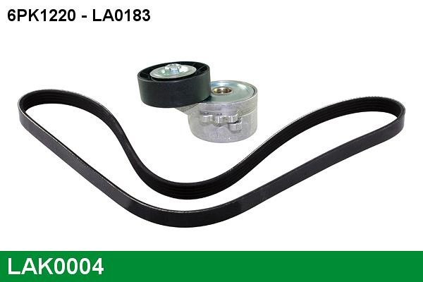 Lucas Electrical LAK0004 Комплект ремня генератора LAK0004: Отличная цена - Купить в Польше на 2407.PL!