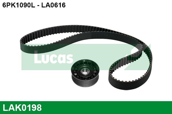 Lucas Electrical LAK0198 Zestaw paska klinowego wielorowkowego LAK0198: Dobra cena w Polsce na 2407.PL - Kup Teraz!