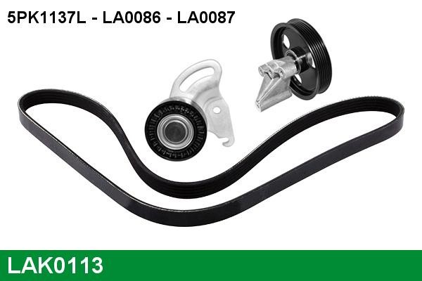Lucas Electrical LAK0113 Комплект ременя генератора LAK0113: Приваблива ціна - Купити у Польщі на 2407.PL!