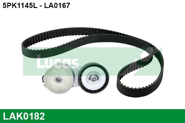 Lucas Electrical LAK0182 Zestaw paska klinowego wielorowkowego LAK0182: Dobra cena w Polsce na 2407.PL - Kup Teraz!