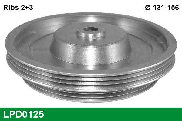 Lucas diesel LPD0125 Belt Pulley, crankshaft LPD0125: Buy near me at 2407.PL in Poland at an Affordable price!