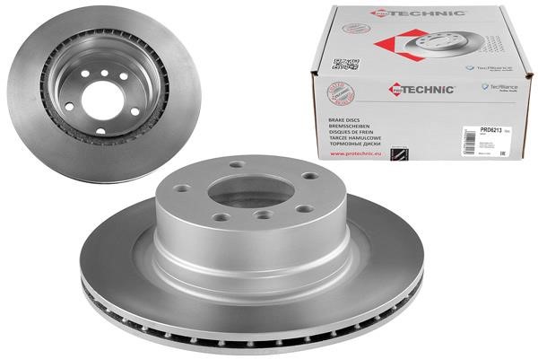 Protechnic PRD6213 Rear ventilated brake disc PRD6213: Buy near me in Poland at 2407.PL - Good price!