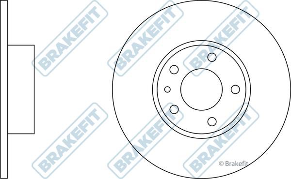 APEC braking SDK6199 Тормозной диск SDK6199: Отличная цена - Купить в Польше на 2407.PL!