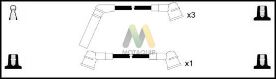 Motorquip LDRL1396 Ignition cable kit LDRL1396: Buy near me in Poland at 2407.PL - Good price!