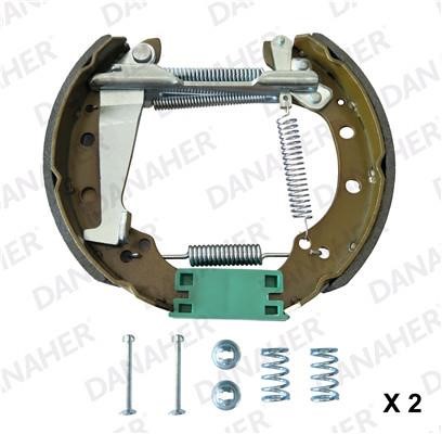 Danaher 110.10127A Brake shoe set 11010127A: Buy near me in Poland at 2407.PL - Good price!