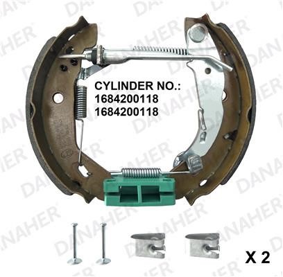 Danaher 210.00.10396 Brake shoe set 2100010396: Buy near me in Poland at 2407.PL - Good price!