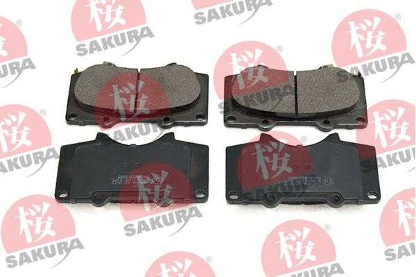 Sakura 600-20-3885 Brake Pad Set, disc brake 600203885: Buy near me in Poland at 2407.PL - Good price!