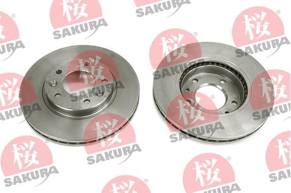 Sakura 604-03-8871 Front brake disc ventilated 604038871: Buy near me in Poland at 2407.PL - Good price!
