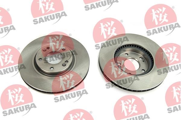 Sakura 604-05-4712 Тормозной диск передний вентилируемый 604054712: Купить в Польше - Отличная цена на 2407.PL!