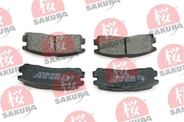 Sakura 601-50-4220 Brake Pad Set, disc brake 601504220: Buy near me in Poland at 2407.PL - Good price!