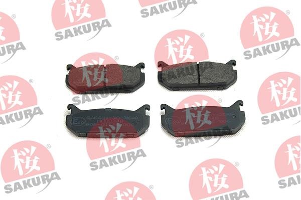 Sakura 601-30-3580 Brake Pad Set, disc brake 601303580: Buy near me in Poland at 2407.PL - Good price!